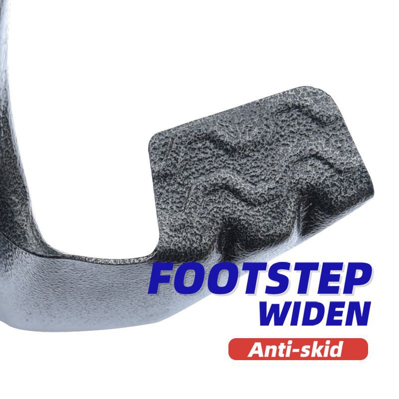 Garden digging shovel footstep