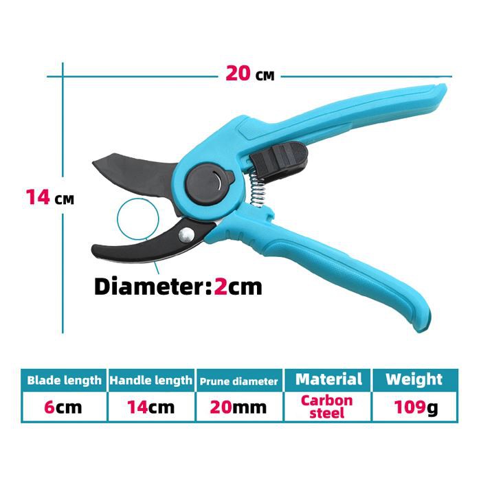 product-504-1 Carbon steel garden anvil pruners