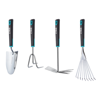 Nerūsējošā tērauda dārza rokas instrumenti