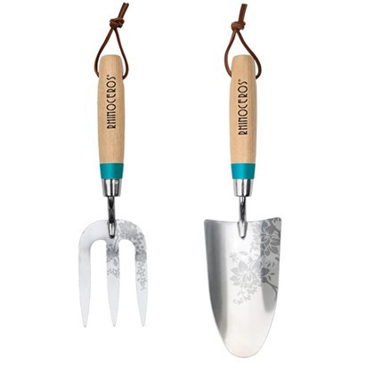 Koka roktura dārza instrumentu komplekts